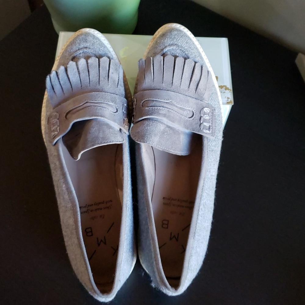 Anthropologie KMB Kipper Slip-ons